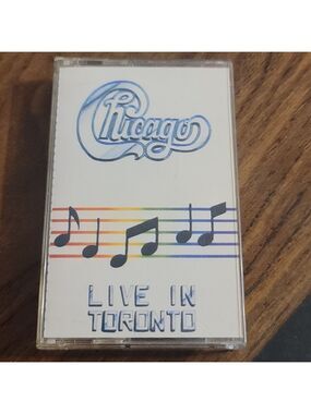 Chicago live in Toronto cassette tape